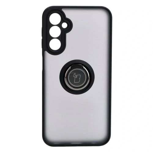Kup Etui s úchopem na prst Bizon Case Hybrid Ring pro Samsung Galaxy A24 4G kouřové s černým rámem - BIZ967 - {ean13} - Sklep Home Screen