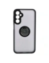 Kup Etui s úchopem na prst Bizon Case Hybrid Ring pro Samsung Galaxy A24 4G kouřové s černým rámem - BIZ967 - {ean13} - Sklep Home Screen
