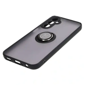 Bizon Case Hybrid Ring Samsung Galaxy A24 4G smoky with a black frame