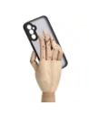 Kup Etui s úchopem na prst Bizon Case Hybrid Ring pro Samsung Galaxy A24 4G kouřové s černým rámem - BIZ967 - {ean13} - Sklep Home Screen