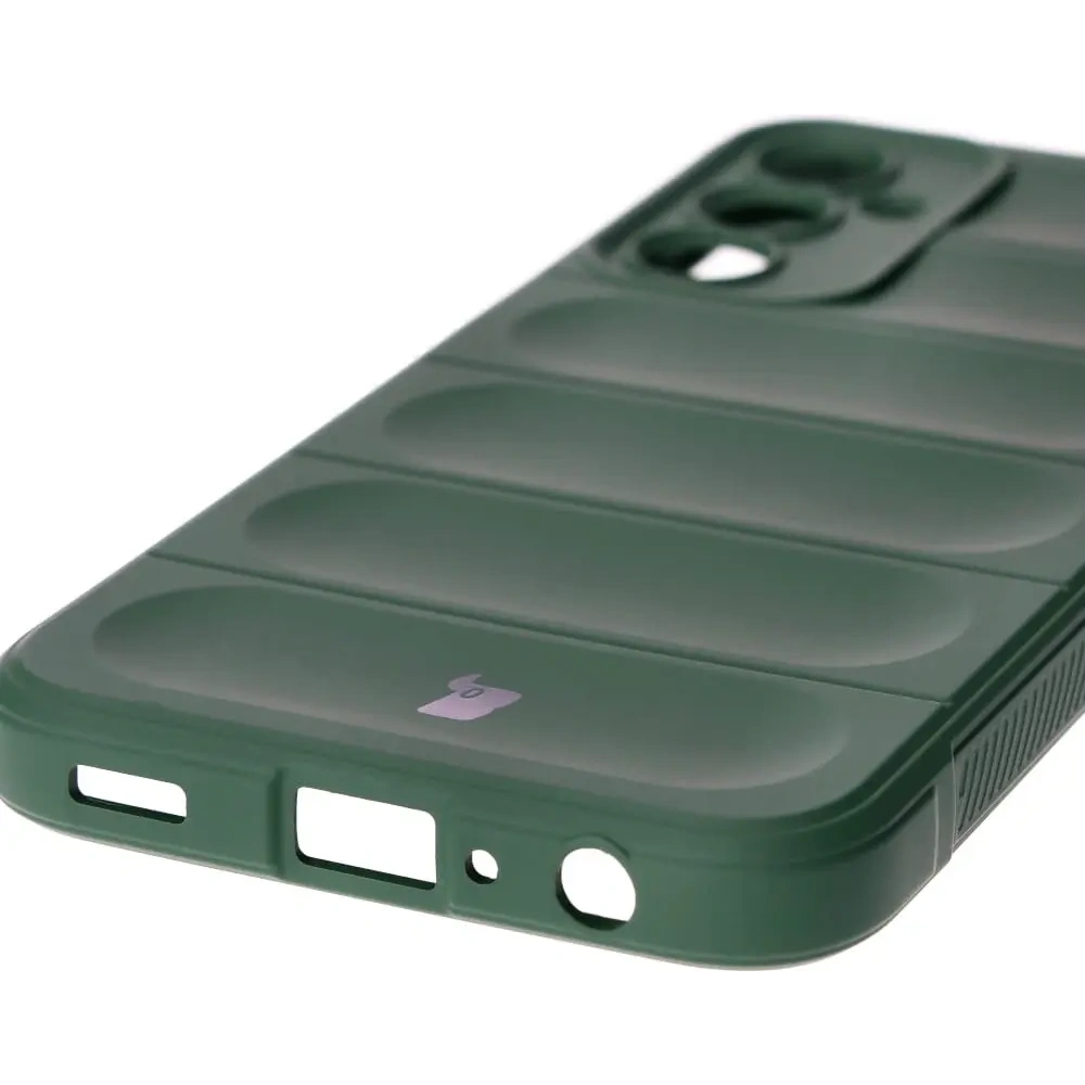 Pancerne etui Bizon Case Tur do Samsung Galaxy A24 4G ciemnozielone