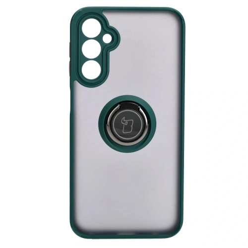 Kup Bizon Case Hybrid Ring Samsung Galaxy A24 4G rauchig mit einem dunkelgrünen Rahmen - BIZ971 - {ean13} - Sklep Home Screen