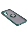Kup Bizon Case Hybrid Ring Samsung Galaxy A24 4G rauchig mit einem dunkelgrünen Rahmen - BIZ971 - {ean13} - Sklep Home Screen