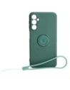 Kup Bizon Case Silikonring Sq Samsung Galaxy A24 dunkelgrün - BIZ972 - {ean13} - Sklep Home Screen