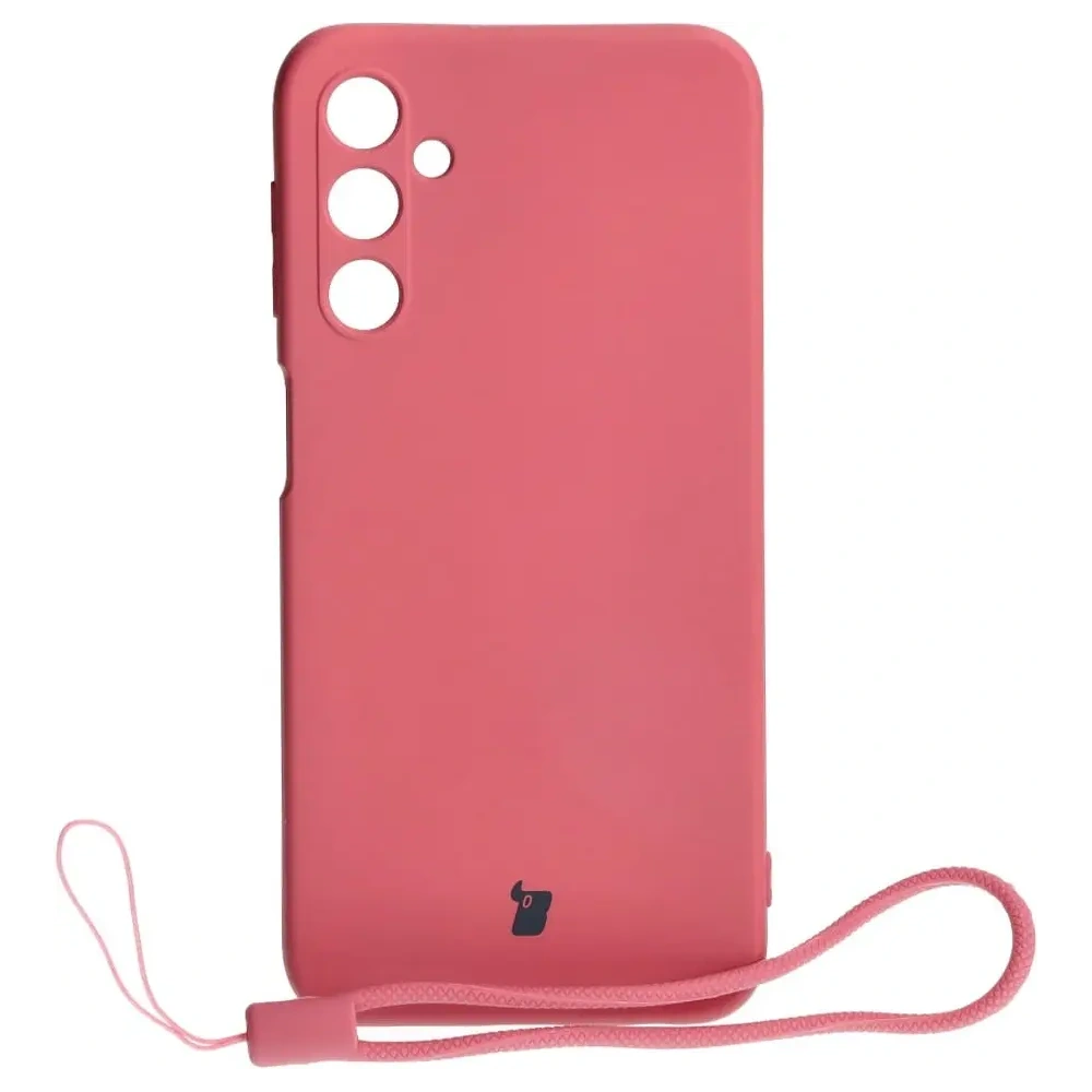 Etui Bizon Case Silicone do Samsung Galaxy A24 4G brudny róż