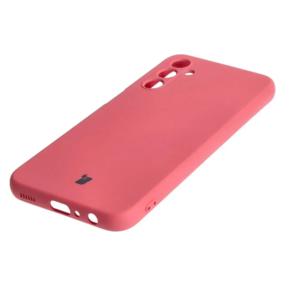 Etui Bizon Case Silicone do Samsung Galaxy A24 4G brudny róż