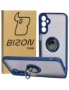 Kup Bizon Case Hybrid Ring Samsung Galaxy A24 4G fumuriu cu un cadru albastru închis - BIZ974 - {ean13} - Sklep Home Screen