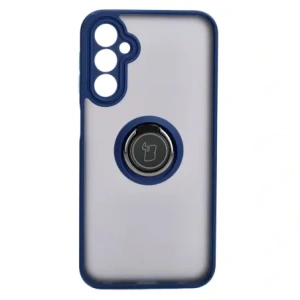 Kup Bizon Case Hybrid Ring Samsung Galaxy A24 4G rauchig mit einem navyblauen Rahmen - BIZ974 - {ean13} - Sklep Home Screen