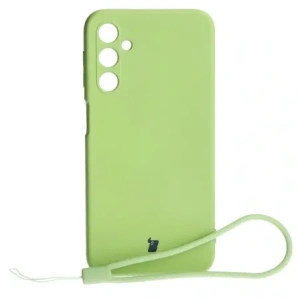 Bizon Case Silicone Samsung Galaxy A24 4G light green