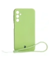 Etui Bizon Case Silicone do Samsung Galaxy A24 4G jasně zelené