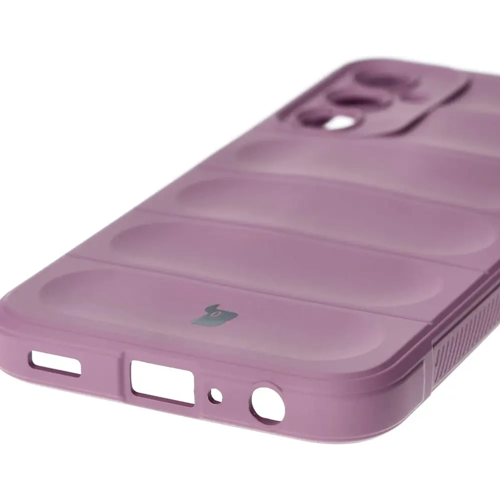 Pancerne etui Bizon Case Tur do Samsung Galaxy A24 4G jasnofioletowe