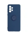 Bizon Case Silicone Ring Samsung Galaxy A33 5G navy blue