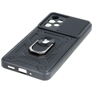 Etui Bizon Case CamShield Ring do Galaxy A33 5G, czarne