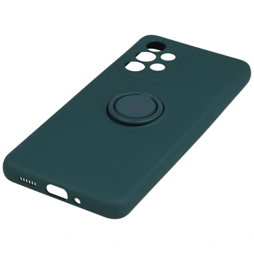 Kup Bizon Case Silikonring Samsung Galaxy A33 5G dunkelgrün - BIZ7393 - {ean13} - Sklep Home Screen