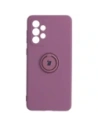 Bizon Case Silicone Ring Samsung Galaxy A33 5G dark purple
