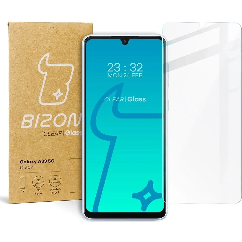 Szkło hartowane Bizon Glass Clear do Samsung Galaxy A33 5G