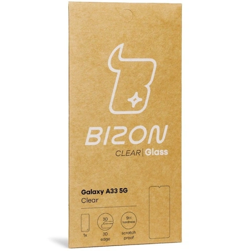 Kup Bizon Glass Clear Samsung Galaxy A33 5G - BIZ997 - {ean13} - Sklep Home Screen