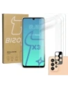 Bizon üveg Átlátszó edzett üveg - 3 db. + lencse üveg Samsung Galaxy A33