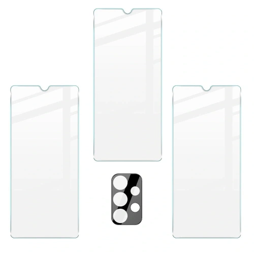 Kup Szkło hartowane Bizon Glass Clear - 3 szt. + obiektyw Samsung Galaxy A33 - BIZ1000 - {ean13} - Sklep Home Screen