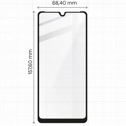 Bizon Glass Edge 2x edzett üveg + lencse védelem Samsung Galaxy A33 fekete