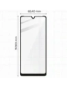 Bizon Glass Edge 2x edzett üveg + lencse védelem Samsung Galaxy A33 fekete