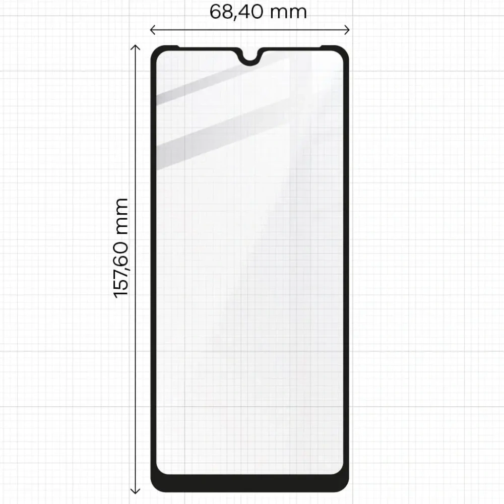 2x szkło hartowane Bizon Glass Edge + ochrona na obiektyw Samsung Galaxy A33 czarne