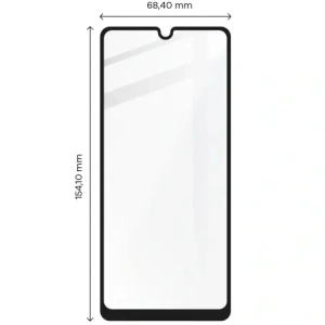 Szkło hartowane Bizon Glass Edge do Galaxy A33 5G, czarne
