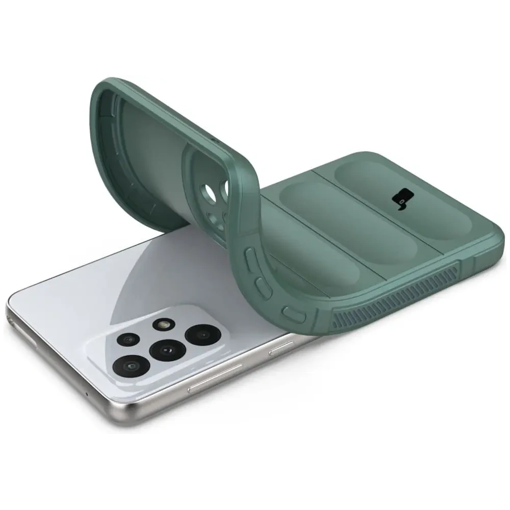Pancerne etui Bizon Case Tur do Samsung Galaxy A33 5G ciemnozielone