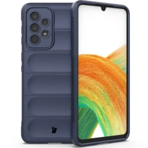 Pancerne etui Bizon Case Tur do Samsung Galaxy A33 5G granatowe