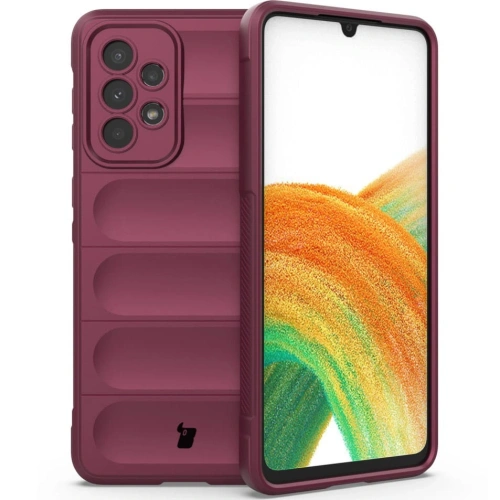 Pancerne etui Bizon Case Tur do Galaxy A33 5G, ciemnofioletowe