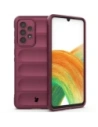 Pancerne etui Bizon Case Tur do Galaxy A33 5G, ciemnofioletowe
