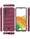 Pancerne etui Bizon Case Tur do Samsung Galaxy A33 5G ciemnofioletowe