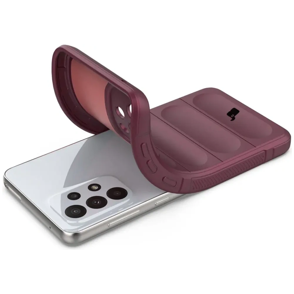 Pancerne etui Bizon Case Tur do Samsung Galaxy A33 5G ciemnofioletowe