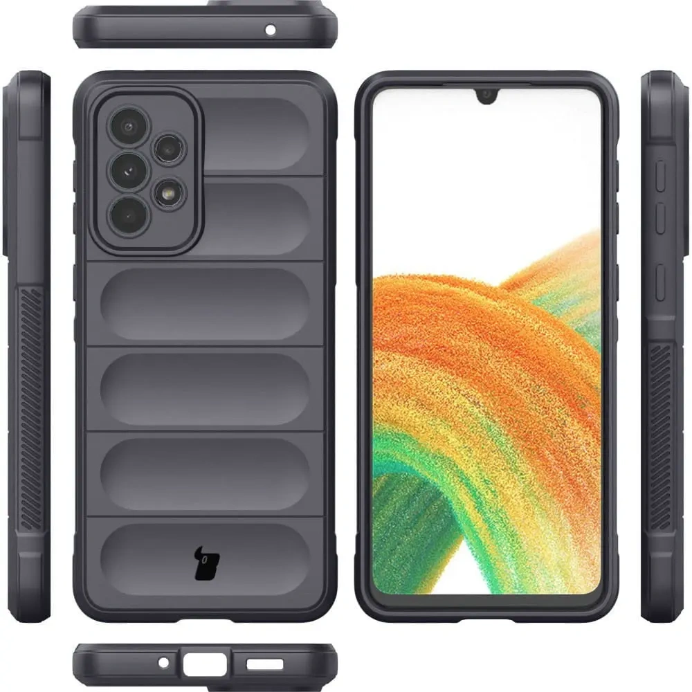 Pancerne etui Bizon Case Tur do Samsung Galaxy A33 5G szare