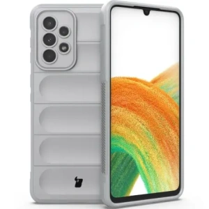 Pancerne etui Bizon Case Tur do Samsung Galaxy A33 5G jasnoszare