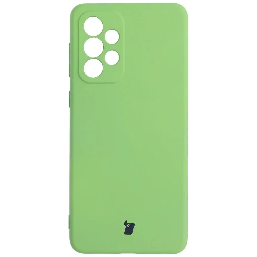 Etui Bizon Case Silicone do Samsung Galaxy A33 5G jasnozielone