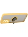 Bizon Case Hybrid Ring Samsung Galaxy A33 5G smoky with a yellow frame