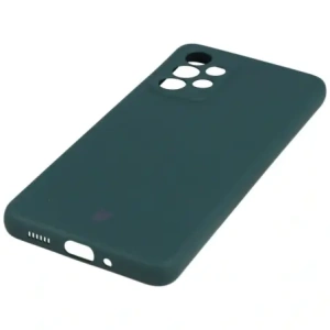 Etui Bizon Case Silicone do Galaxy A33 5G, ciemnozielone