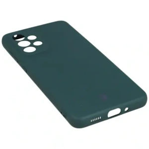Etui Bizon Case Silicone do Samsung Galaxy A33 5G ciemnozielone