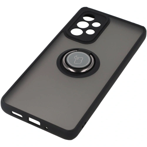 Kup Bizon Case Hybrid Ring Samsung Galaxy A33 5G füstös fekete kerettel - BIZ7417 - {ean13} - Sklep Home Screen
