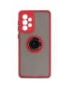Bizon Case Hybrid Ring Samsung Galaxy A33 5G smoky with a red frame