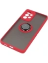 Bizon Case Hybrid Ring Samsung Galaxy A33 5G smoky with a red frame