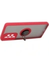 Bizon Case Hybrid Ring Samsung Galaxy A33 5G smoky with a red frame
