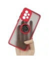 Bizon Case Hybrid Ring Samsung Galaxy A33 5G smoky with a red frame