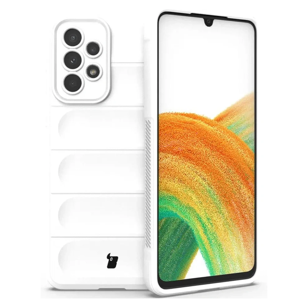 Pancerne etui Bizon Case Tur do Samsung Galaxy A33 5G białe