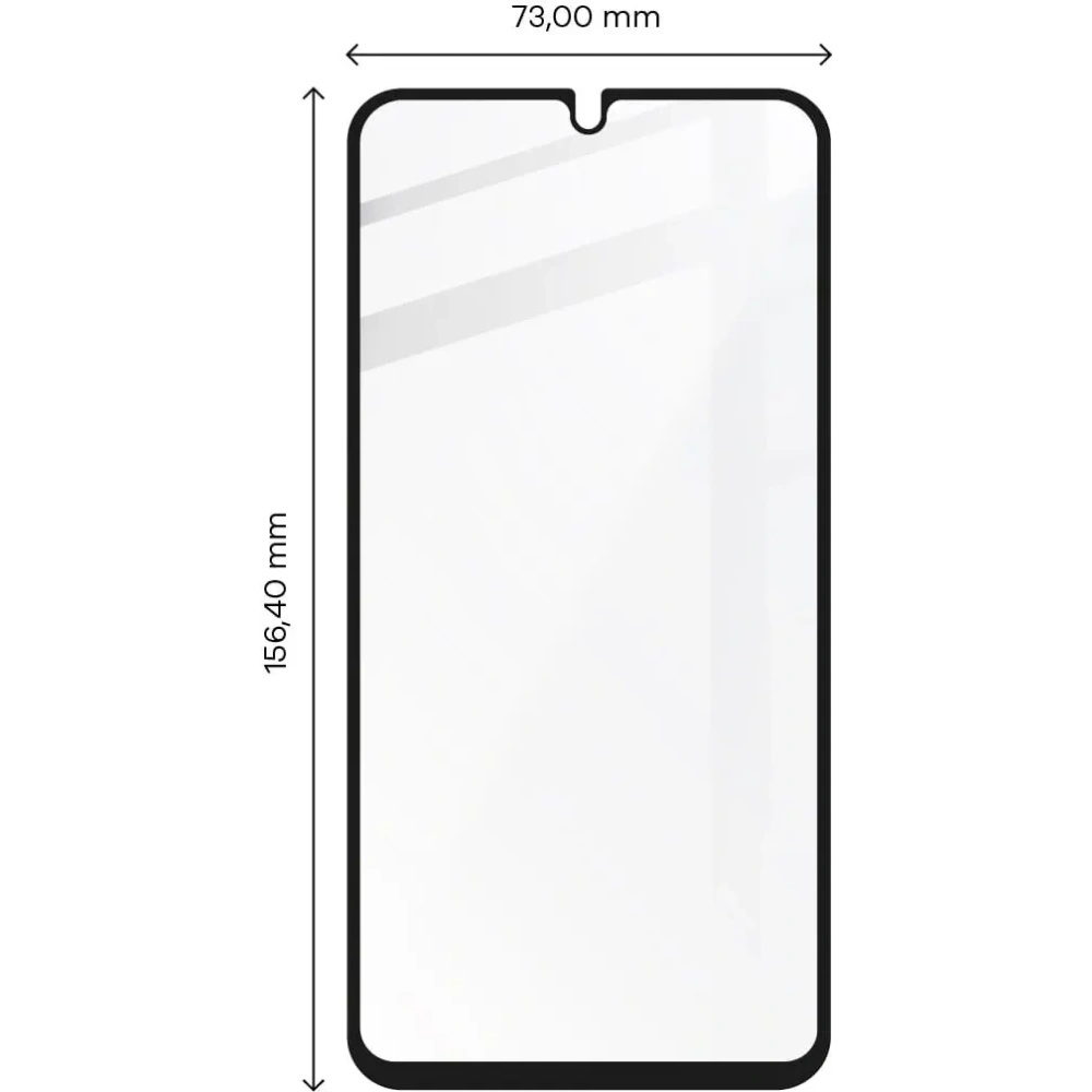 2x Szkło na ekran + szkło na aparat BIZON Edge 2 do Samsung Galaxy A34 5G