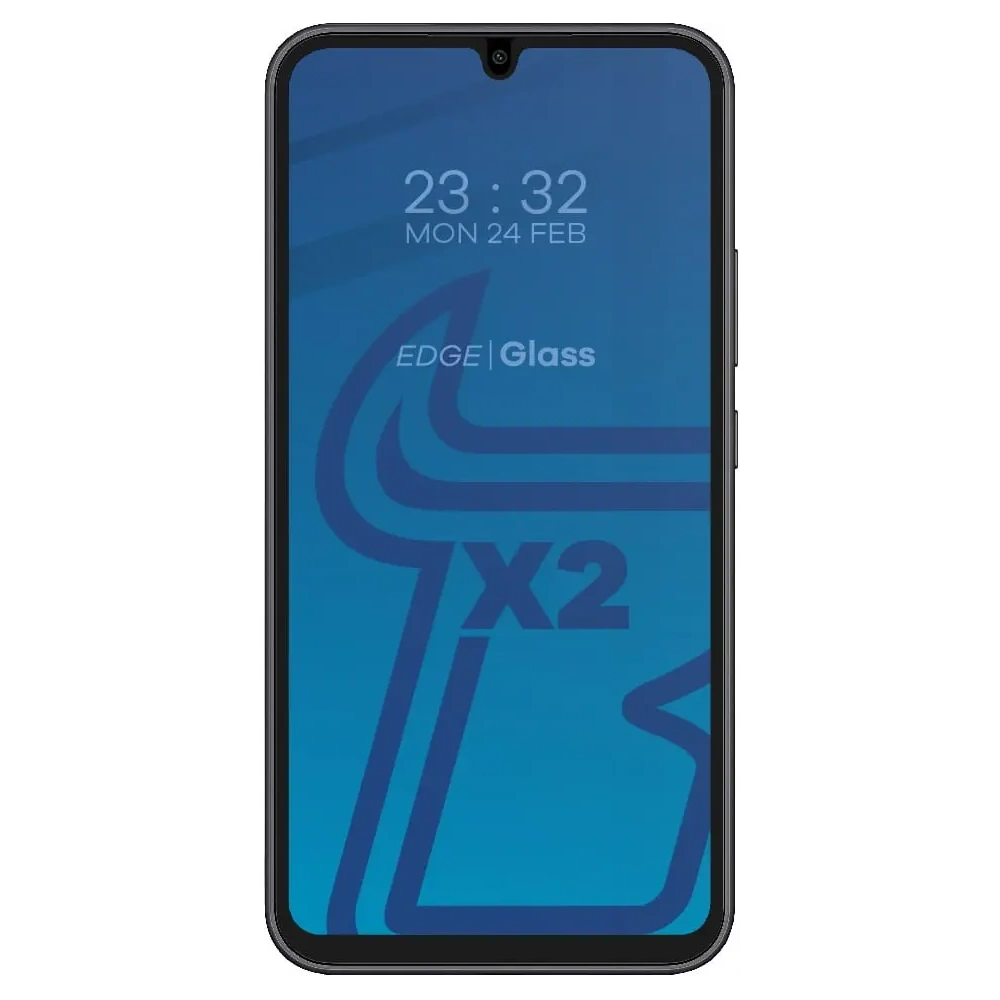 2x Szkło na ekran + szkło na aparat BIZON Edge 2 do Samsung Galaxy A34 5G