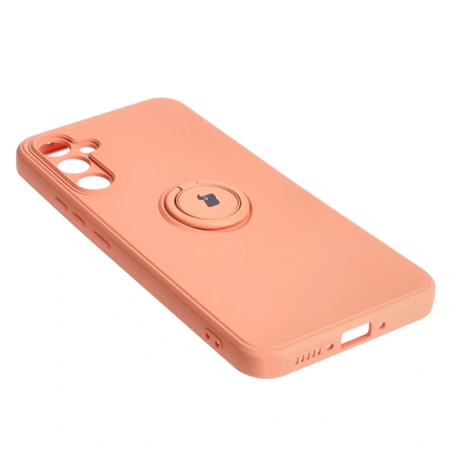 Kup Etui Bizon Case Silicone Ring Sq do Samsung Galaxy A34 5G pomarańczowe - BIZ7425 - {ean13} - Sklep Home Screen