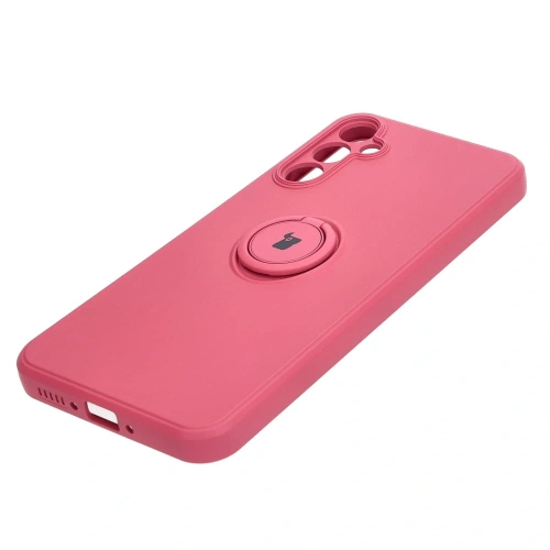 Kup Bizon Case Silicone Ring Sq do Samsung Galaxy A34 5G roz murdar - BIZ7427 - {ean13} - Sklep Home Screen