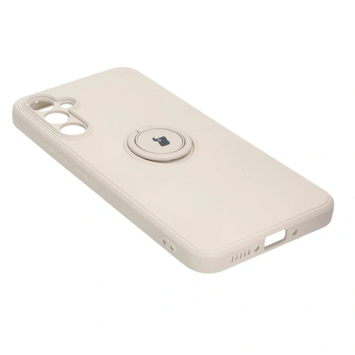 Kup Bizon Case Silicone Ring Sq pentru Samsung Galaxy A34 5G bej - BIZ7428 - {ean13} - Sklep Home Screen